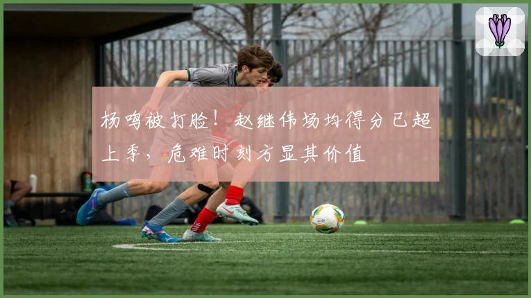 杨鸣被打脸！赵继伟场均得分已超上季，危难时刻方显其价值